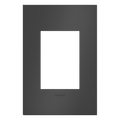 LEGRAND AWC1G3SBL4 ADORNE  Satin Black One-Gang-Plus Screwless Wall Plate