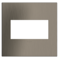LEGRAND AWC2GSN4 ADORNE  Satin Nickel Two-Gang Screwless Wall Plate