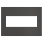 LEGRAND AWC3GBBN4 ADORNE  Brushed Black Nickel Three-Gang Screwless Wall Plate