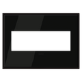 LEGRAND AWC3GBLN4 ADORNE  Black Nickel Three-Gang Screwless Wall Plate