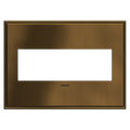 LEGRAND AWC3GCOF4 ADORNE  Coffee Three-Gang Screwless Wall Plate