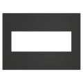 LEGRAND AWC3GSBL4 ADORNE  Satin Black Three-Gang Screwless Wall Plate