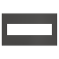LEGRAND AWC4GBBN4 ADORNE  Brushed Black Nickel Four-Gang Wall Plate