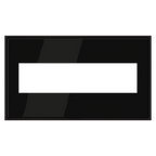 LEGRAND AWC4GBLN4 ADORNE  Black Nickel Four-Gang Screwless Wall Plate