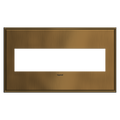 LEGRAND AWC4GCOF4 ADORNE  Coffee Four-Gang Screwless Wall Plate