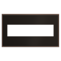 LEGRAND AWC4GOB4 ADORNE  Oil-Rubbed Bronze Four-Gang Screwless Wall Plate