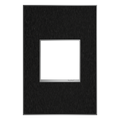 LEGRAND AWM1G2BLS4 ADORNE  Black Stainless One-Gang Screwless Wall Plate