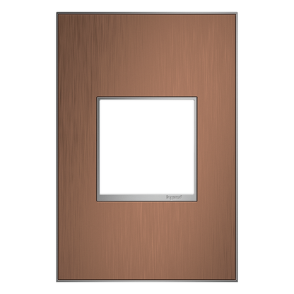 LEGRAND AWM1G2CU4 ADORNE  Copper One-Gang Screwless Wall Plate