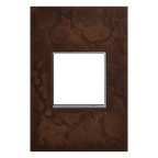 LEGRAND AWM1G2HFBR4 ADORNE  One-Gang Screwless Wall Plate in Hubbardton Forge Bronze