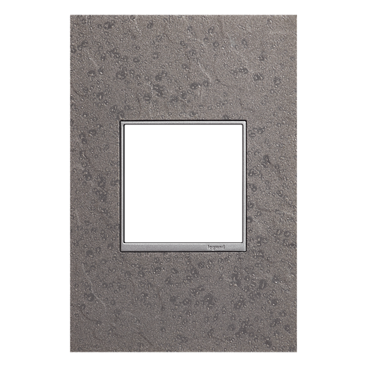 LEGRAND AWM1G2HFFE4 ADORNE  One-Gang Screwless Wall Plate in Hubbardton Forge Natural Iron