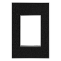 LEGRAND AWM1G3BLS4 ADORNE  Black Stainless One-Gang-Plus Screwless Wall Plate