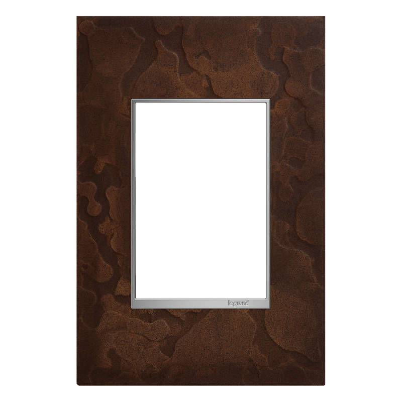 LEGRAND AWM1G3HFBR1 ADORNE  One-Gang-Plus Screwless Wall Plate in Hubbardton Forge Bronze