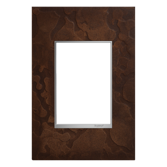 LEGRAND AWM1G3HFBR1 ADORNE  One-Gang-Plus Screwless Wall Plate in Hubbardton Forge Bronze