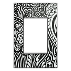 LEGRAND AWM1G3M4 ADORNE  Custom One-Gang-Plus Screwless Wall Plate, Magnesium Trim