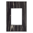 LEGRAND AWM1G3MA4 ADORNE  Macassar One-Gang-Plus Screwless Wall Plate