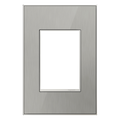 LEGRAND AWM1G3MS4 ADORNE  Brushed Stainless One-Gang-Plus Screwless Wall Plate