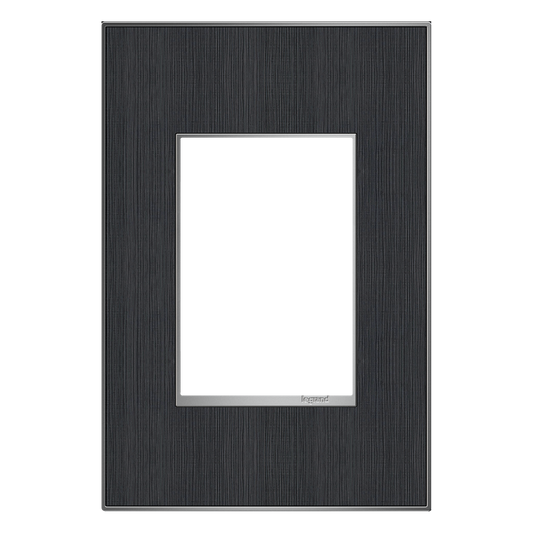 LEGRAND AWM1G3RG4 ADORNE  Rustic Grey One-Gang-Plus Screwless Wall Plate