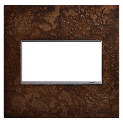 LEGRAND AWM2GHFBR1 ADORNE  Two-Gang Screwless Wall Plate in Hubbardton Forge Bronze