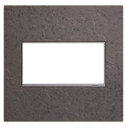 LEGRAND AWM2GHFFE1 ADORNE  Two-Gang Screwless Wall Plate in Hubbardton Forge Natural Iron