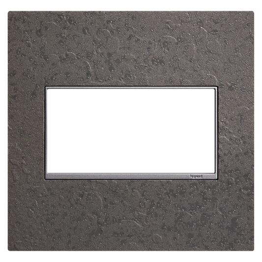 LEGRAND AWM2GHFFE1 ADORNE  Two-Gang Screwless Wall Plate in Hubbardton Forge Natural Iron