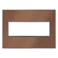 LEGRAND AWM3GCU4 ADORNE  Copper Three-Gang Screwless Wall Plate