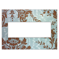 LEGRAND AWM3GW4 ADORNE  Custom Three-Gang Screwless Wall Plate, White Trim