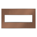 LEGRAND AWM4GCU4 ADORNE  Copper Four-Gang Screwless Wall Plate