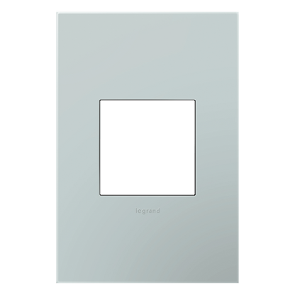 LEGRAND AWP1G2BL6 ADORNE  Pale Blue One-Gang Screwless Wall Plate