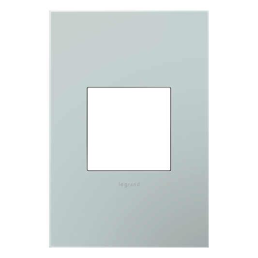 LEGRAND AWP1G2BL6 ADORNE  Pale Blue One-Gang Screwless Wall Plate