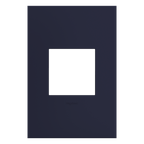 LEGRAND AWP1G2BN4 ADORNE  Bleu Noir One-Gang Screwless Wall Plate