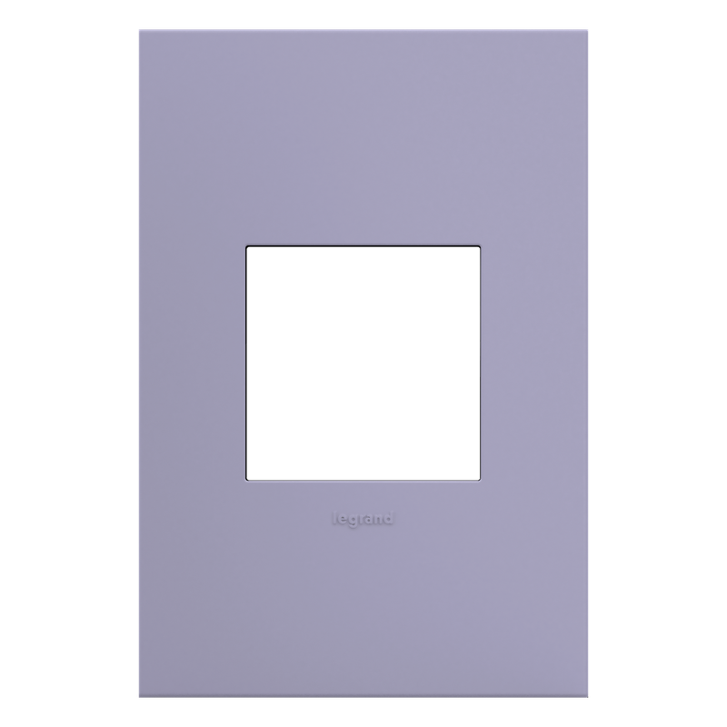 LEGRAND AWP1G2CA4 ADORNE  Carnival One-Gang Screwless Wall Plate