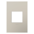LEGRAND AWP1G2GG4 ADORNE  Greige One-Gang Screwless Wall Plate with Microban