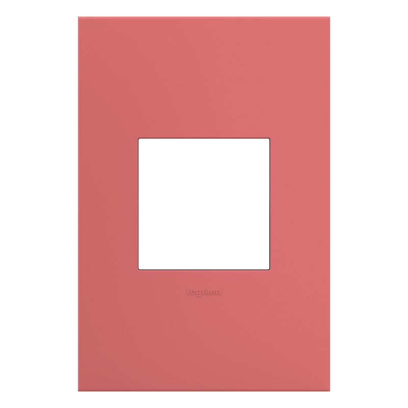 LEGRAND AWP1G2HB4 ADORNE  Hibiscus One-Gang Screwless Wall Plate