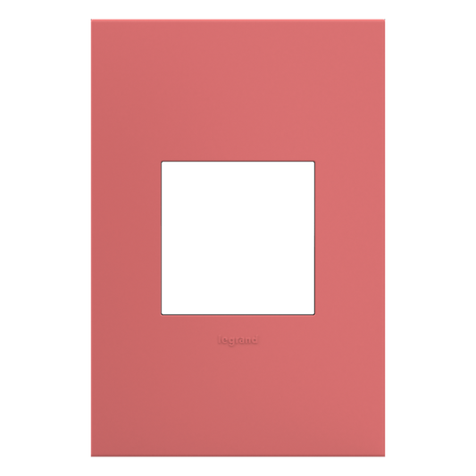 LEGRAND AWP1G2HB4 ADORNE  Hibiscus One-Gang Screwless Wall Plate