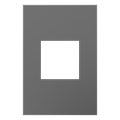 LEGRAND AWP1G2MG6 ADORNE  Magnesium One-Gang Screwless Wall Plate with Microban