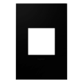 LEGRAND AWP1G2NK4 ADORNE  Black Ink One-Gang Screwless Wall Plate
