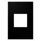 LEGRAND AWP1G2NK4 ADORNE  Black Ink One-Gang Screwless Wall Plate