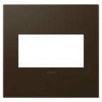 LEGRAND AWP2GBR4 ADORNE  Bronze Two-Gang Screwless Wall Plate