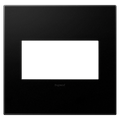 LEGRAND AWP2GGR4 ADORNE  Graphite Two-Gang Screwless Wall Plate with Microban