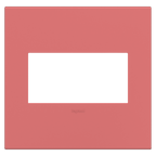 LEGRAND AWP2GHB4 ADORNE  Hibiscus Two-Gang Screwless Wall Plate