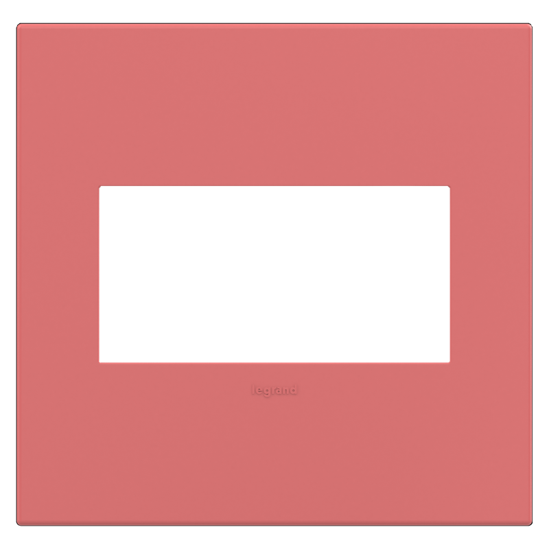 LEGRAND AWP2GHB4 ADORNE  Hibiscus Two-Gang Screwless Wall Plate
