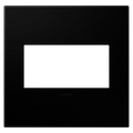 LEGRAND AWP2GNK4 ADORNE  Black Ink Two-Gang Screwless Wall Plate
