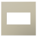 LEGRAND AWP2GTM4 ADORNE  Titanium Two-Gang Screwless Wall Plate