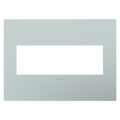 LEGRAND AWP3GBL4 ADORNE  Pale Blue Three-Gang Screwless Wall Plate