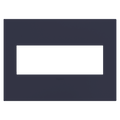 LEGRAND AWP3GBN4 ADORNE  Bleu Noir Three-Gang Screwless Wall Plate