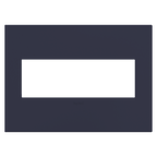 LEGRAND AWP3GBN4 ADORNE  Bleu Noir Three-Gang Screwless Wall Plate