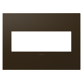 LEGRAND AWP3GBR4 ADORNE  Bronze Three-Gang Screwless Wall Plate