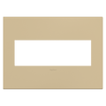 LEGRAND AWP3GGS4 ADORNE  Golden Sands Three-Gang Screwless Wall Plate