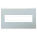 LEGRAND AWP4GBL4 ADORNE  Pale Blue Four-Gang Screwless Wall Plate