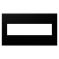 LEGRAND AWP4GNK4 ADORNE  Black Ink Four-Gang Screwless Wall Plate